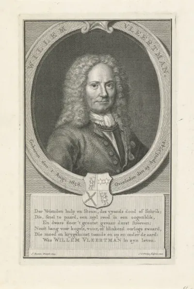 Portret van Willem Vleertman