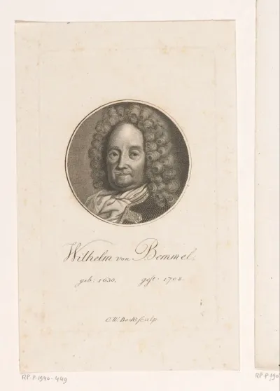Portret van Willem von Bemmel