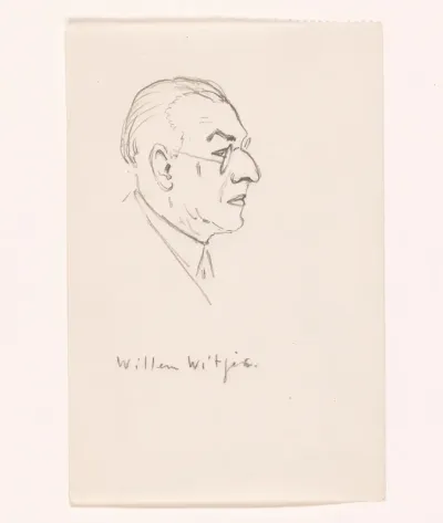 Portret van Willem Witjes