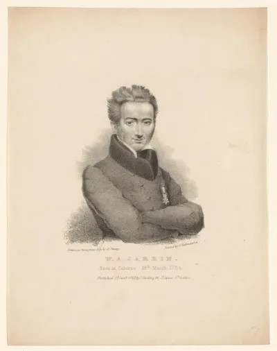 Portret van William Alexis Jarrin