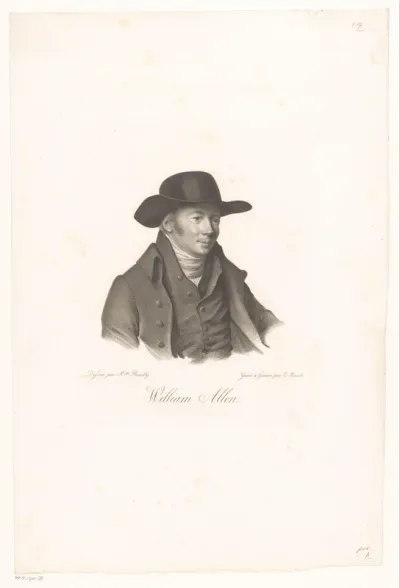 Portret van William Allen
