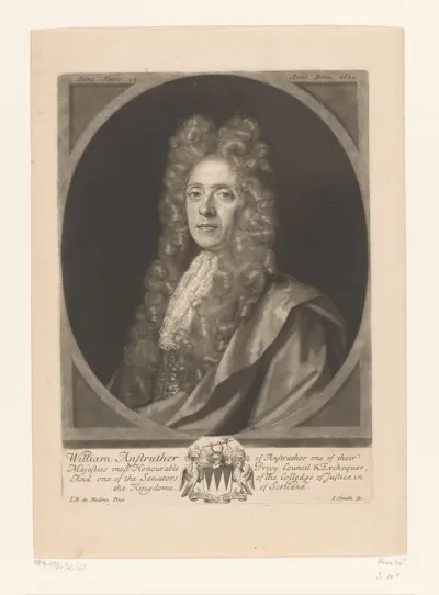 Portret van William Anstruther op 44-jarige leeftijd