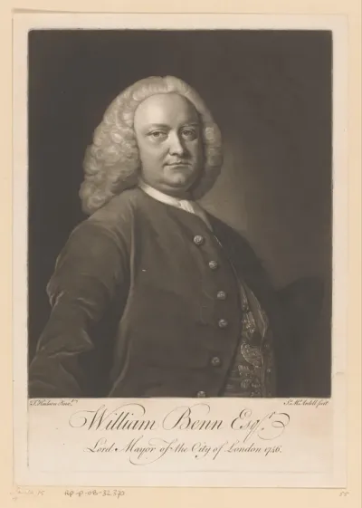 Portret van William Benn