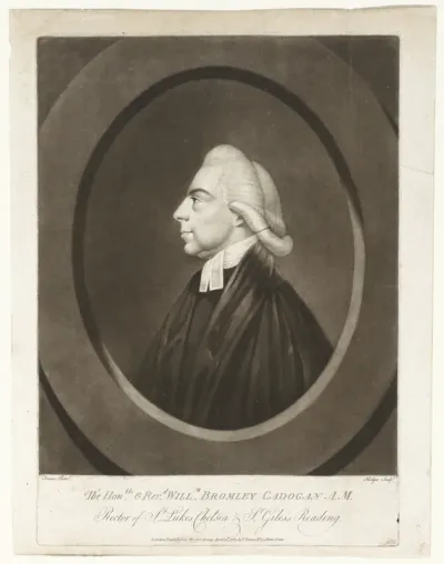 Portret van William Bromley Cadogan