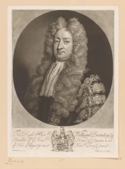 Portret van William Bromley