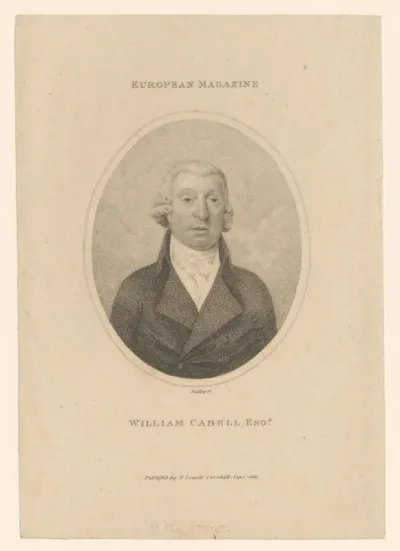 Portret van William Cabell Esqr.