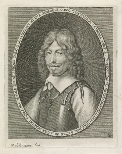 Portret van William Cavendish, graaf van Newcastle