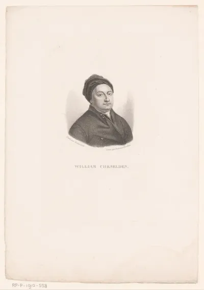 Portret van William Cheselden