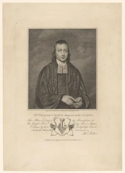 Portret van William Cooper
