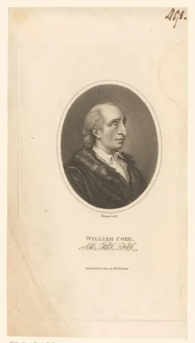 Portret van William Coxe