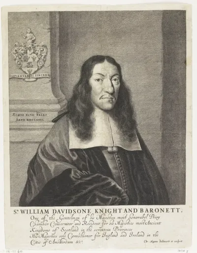 Portret van William Davidsone