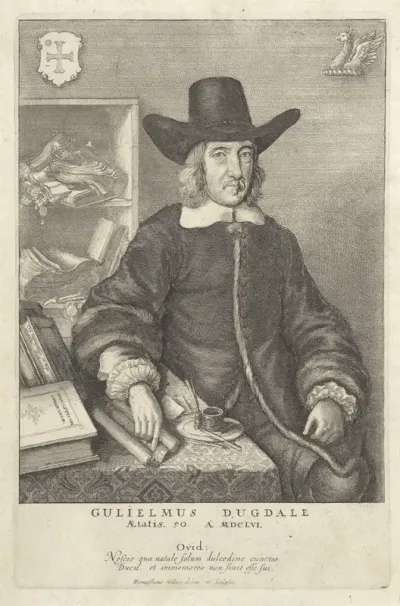 Portret van William Dugdale