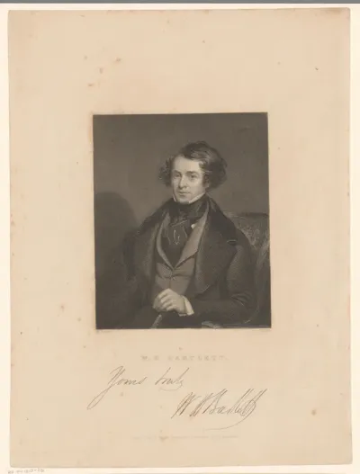 Portret van William Henry Bartlett