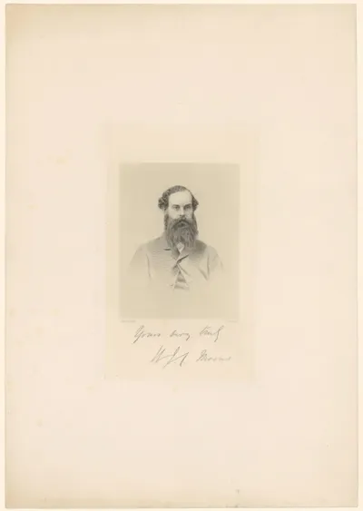Portret van William John Charles Möens