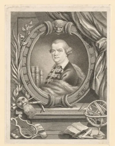 Portret van William Kenrick