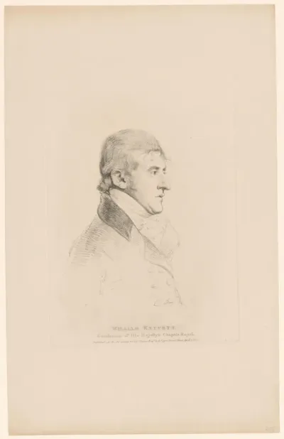 Portret van William Knyvett