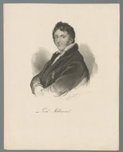Portret van William Lamb