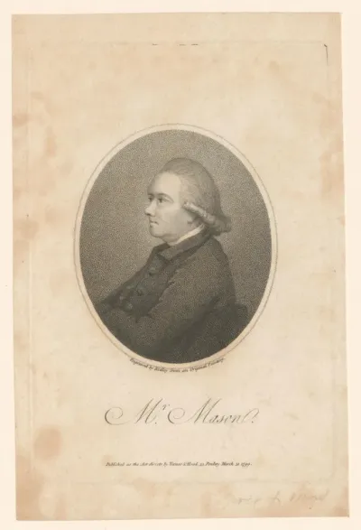 Portret van William Mason