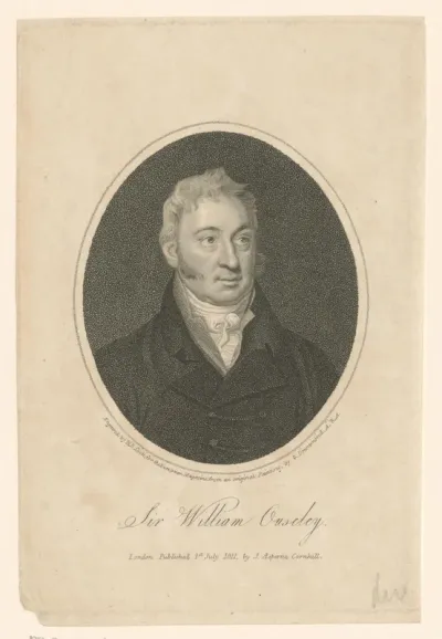 Portret van William Ouseley