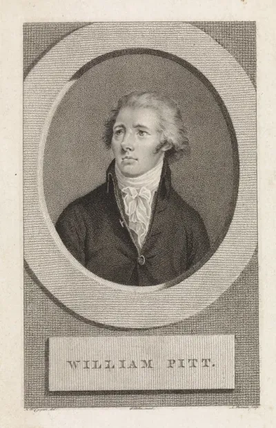 Portret van William Pitt II