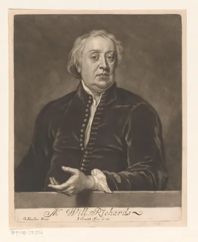 Portret van William Richards