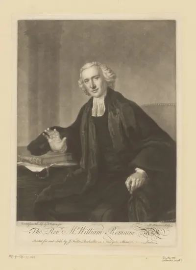 Portret van William Romaine
