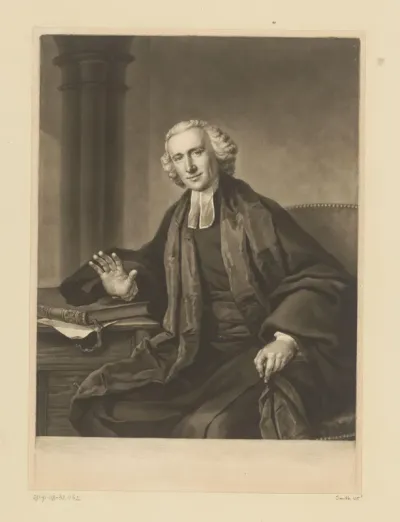 Portret van William Romaine