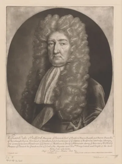 Portret van William Russell op 84-jarige leeftijd