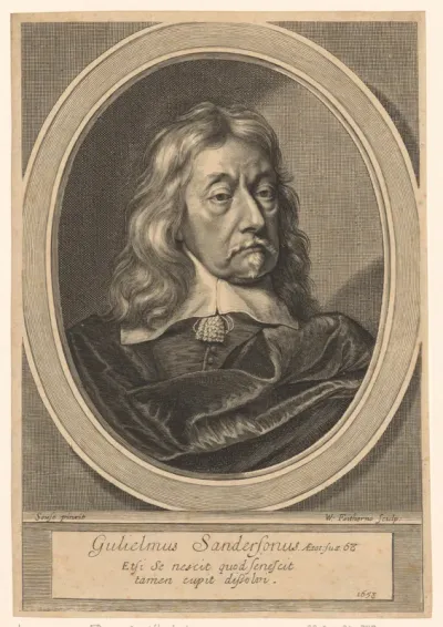 Portret van William Sanderson