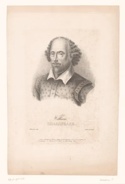 Portret van William Shakespeare
