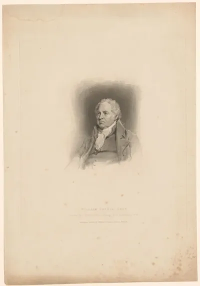 Portret van William Shield