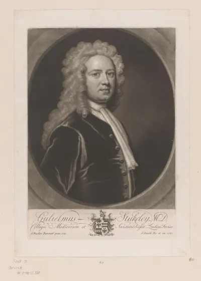 Portret van William Stukeley