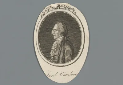 Portret van William Vane als "Lord Vainlove"