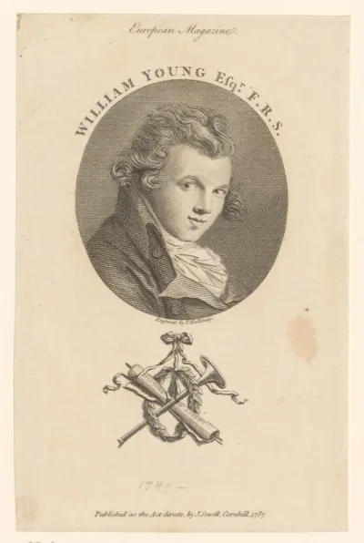 Portret van William Young