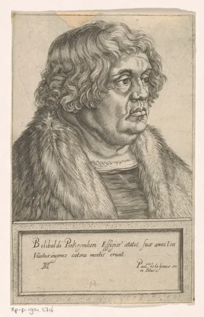 Portret van Willibald Pirckheimer