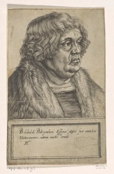 Portret van Willibald Pirckheimer