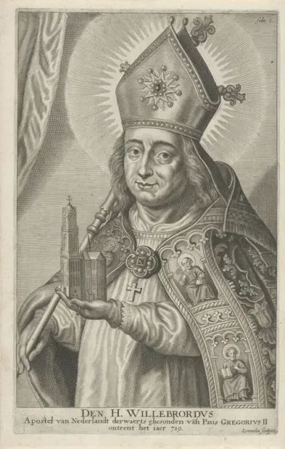 Portret van Willibrord