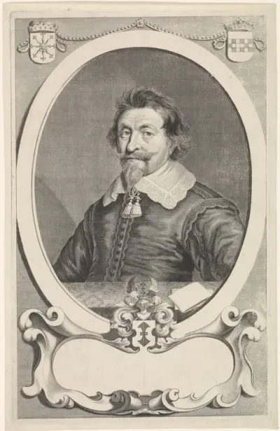 Portret van Winand ab Heimbach