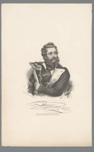 Portret van Wincenty Matuszewicz