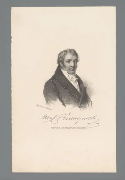 Portret van Wincenty Niemojowski