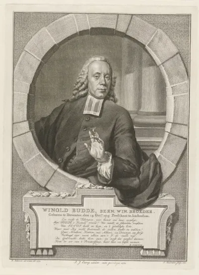 Portret van Winoldus Budde