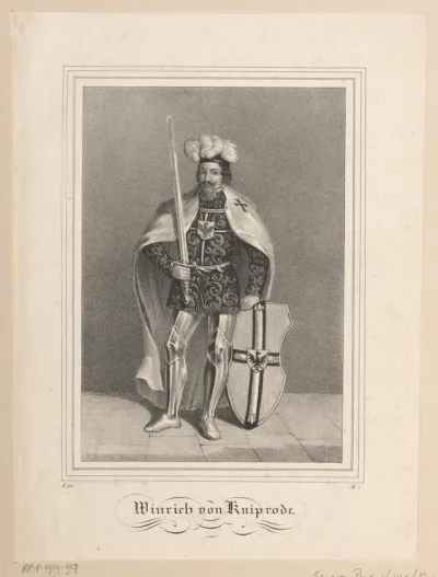 Portret van Winrich von Kniprode