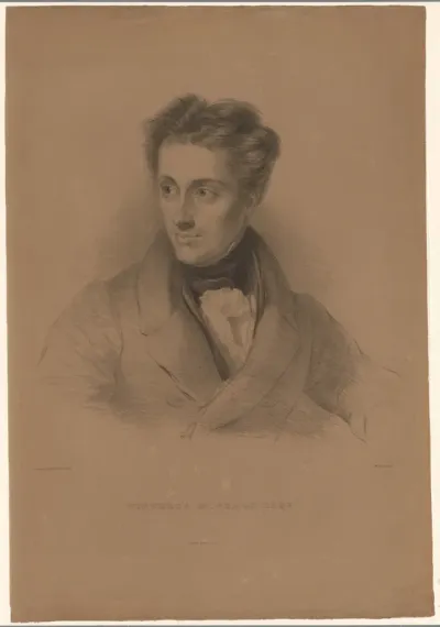 Portret van Winthrop Mackworth Praed