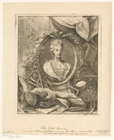 Portret van wiskundige Clelia Grillo Borromeo