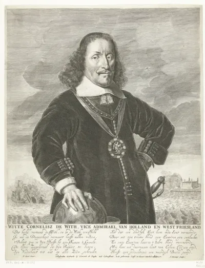 Portret van Witte Cornelisz de With