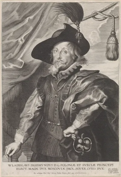 Portret van Wladislaus Wasa IV, prins van Polen en Zweden