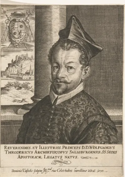 Portret van Wolf Dietrich von Raitenau, aartsbisschop van Salzburg