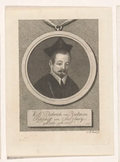 Portret van Wolf Dietrich von Raitenau, vorst-bisschop van Salzburg
