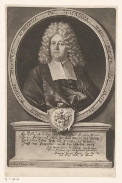 Portret van Wolf Magnus Schweyer