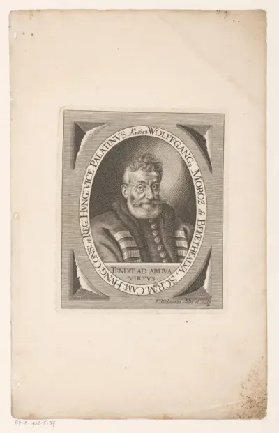 Portret van Wolf Mórocz